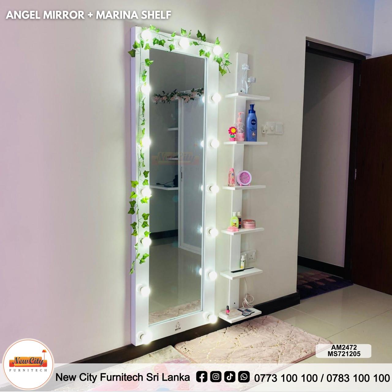 Angel mirror + Marina shelf - AM2472/MS721205